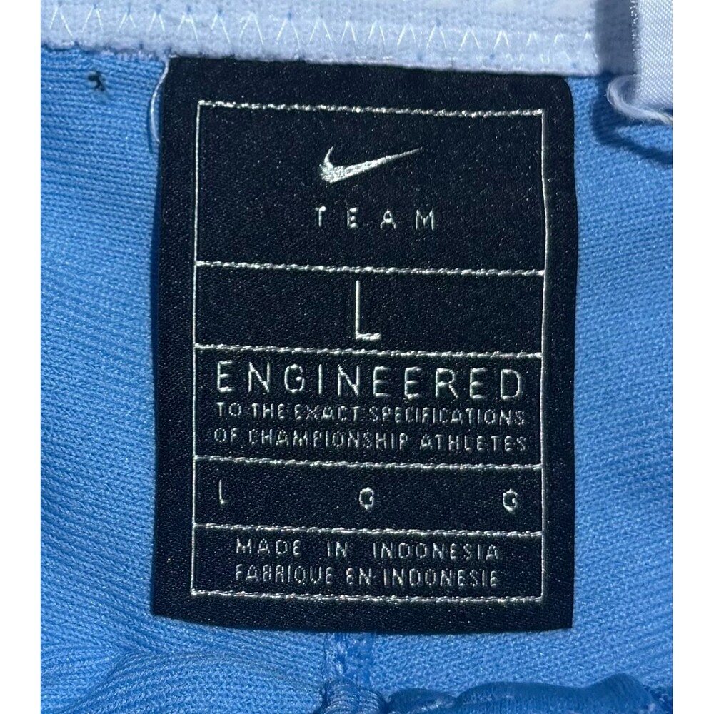 Nike Team Softball Pants Women Large Baby Blue 3/4 Cropped Capri 100% Polyester - Picture 6 of 13